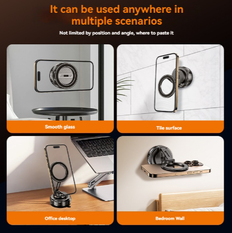 Magnetic 360° Car Phone Mount