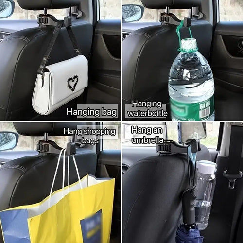 2-in-1 Headrest Hook & Phone Holder