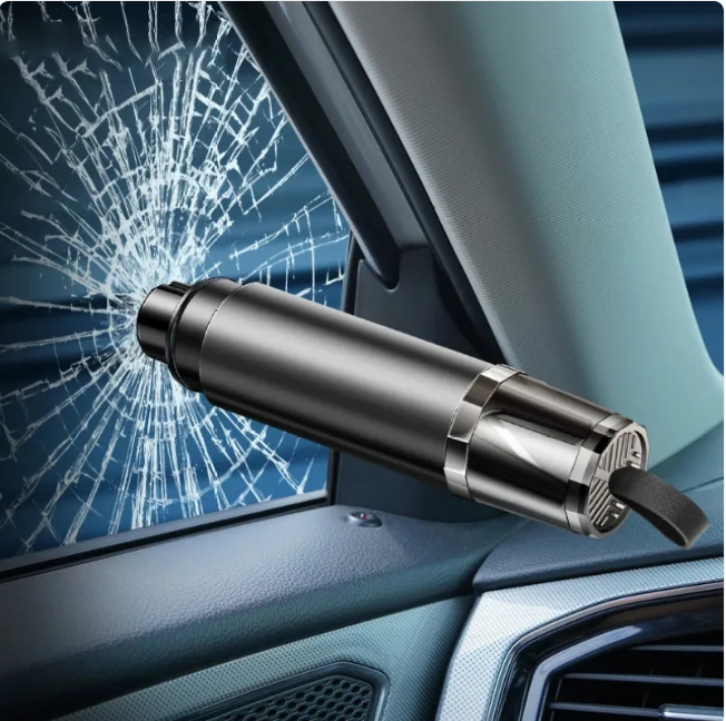 Emergency Window Breaker & Seat-Belt Cutter