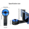 2-in-1 Headrest Hook & Phone Holder